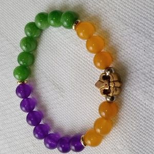 NEW ORLEANS/MARDI GRAS BRACELET